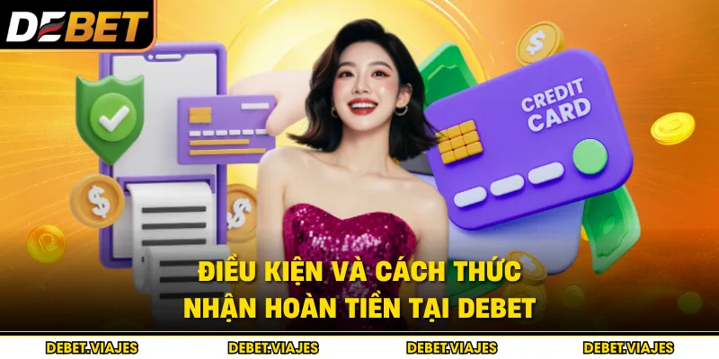 Điều kiện và cách thức nhận hoàn tiền tại Debet
